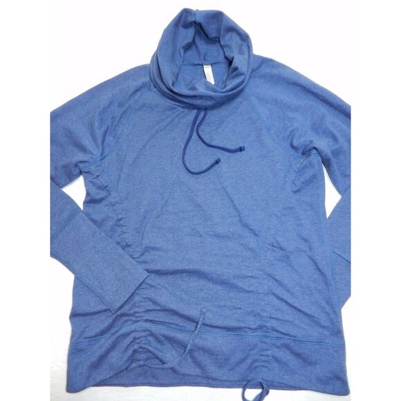 LUCY hoodie sweatshirt size MEDIUM women's blue long sleeve style running (aa91) - Picture 1 of 6